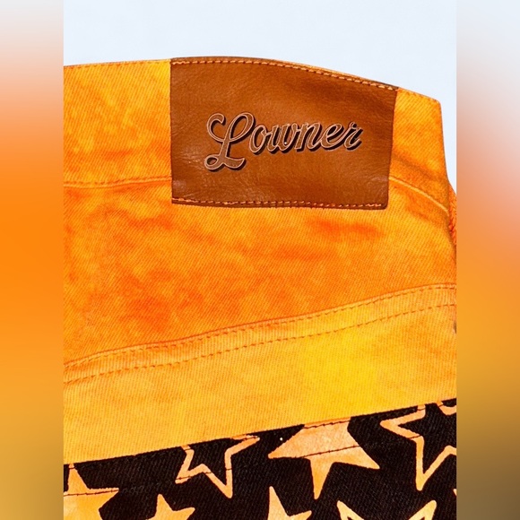 Y2K TRAPSTARS Low Rise Embellished Flare Jeans Tag 32 Star Graphic Rhinestone - Picture 5 of 8